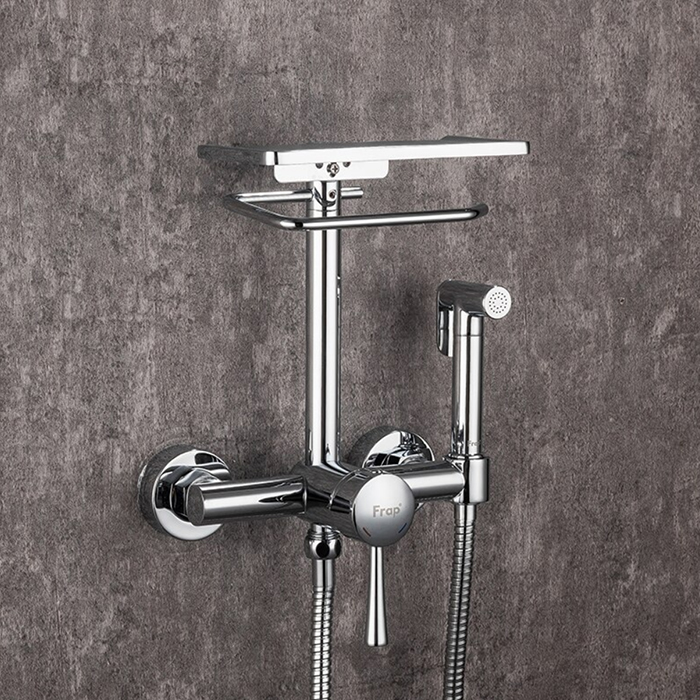 Смеситель с гигиеническим душем Frap F7515 • GAPPO - Сантехника с ...