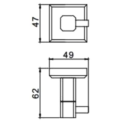 Крючок Gappo G3805-1