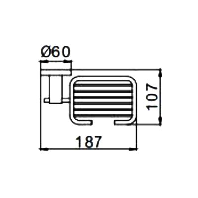 Мыльница Frap F30102-1