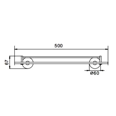 Полочка для ванной Frap F30207