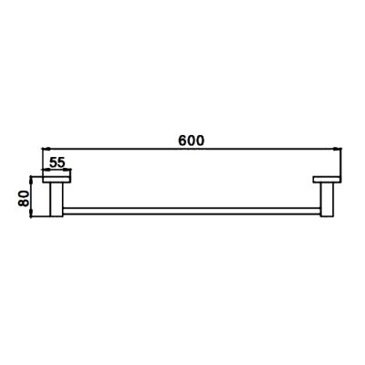 Полотенцедержатель Frap F30301