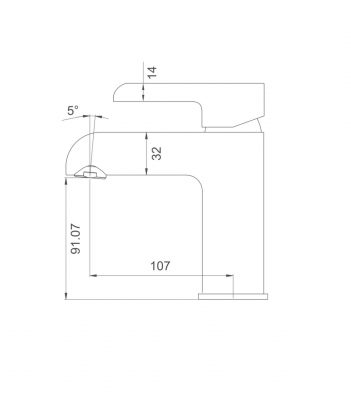 Смеситель для раковины G1003-6