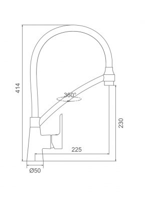 Смеситель для кухни G4048-8