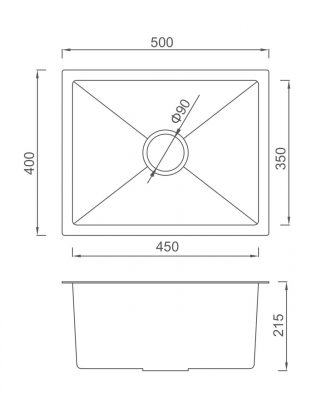 Кухонная мойка GS5040-6