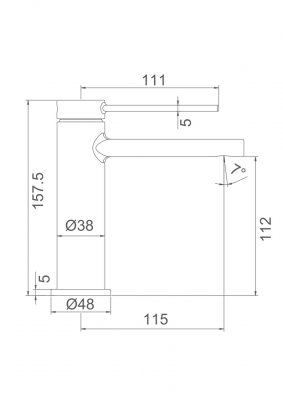 Смеситель для раковины F1067-6