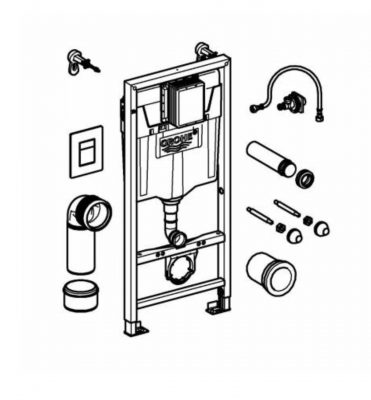 Инсталляция для унитаза GROHE RAPID SL