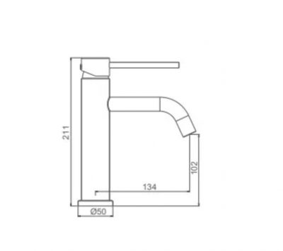 Смеситель для раковины F10807