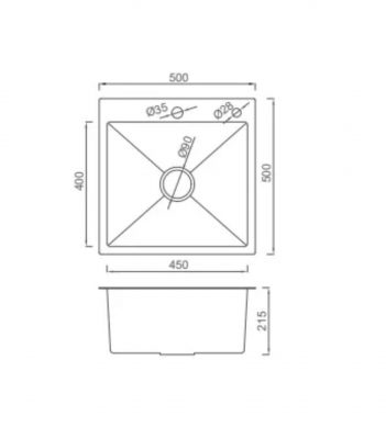 Кухонная мойка GS5050-3