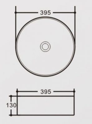 Раковина керамическая GAPPO K466