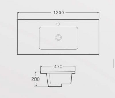Раковина керамическая GAPPO В170-60