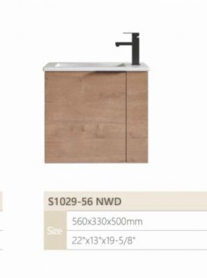 Мебель для ванной S1029-56 NWD (раковина+тумба)