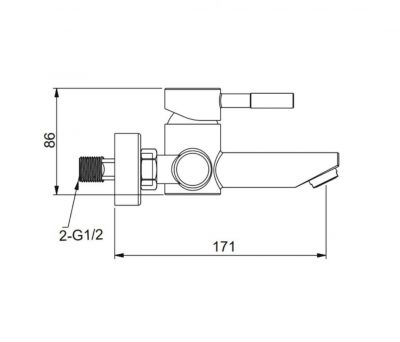 Смеситель для раковины F46807