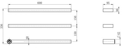 Полотенцесушитель GR1023-9