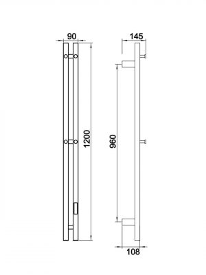 Полотенцесушитель gr2032-6